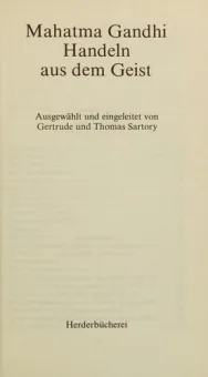 Handeln aus dem Geist